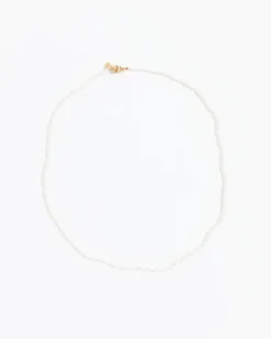 Brujeria Necklace in Rice Pearl