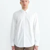 Button-Down Shirt in White