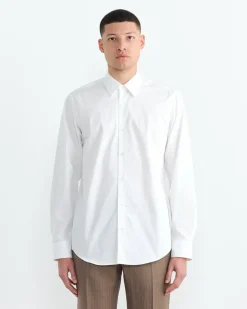 Button-Down Shirt in White