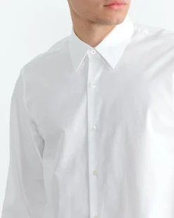Button-Down Shirt in White