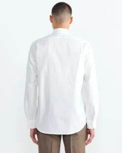 Button-Down Shirt in White