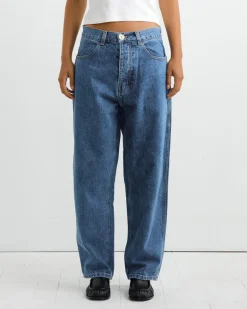 California Wide Pant in Cowboy Blue