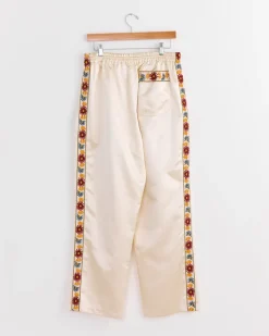 Candyfloss Track Pant in Cream Multi