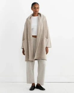 Capote Coat in Dust