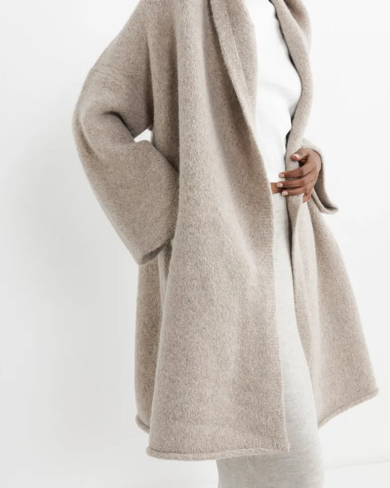 Capote Coat in Dust