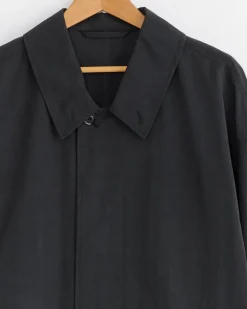Car Coat in Zinc