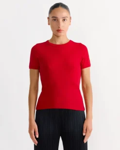 Car Tee in Red