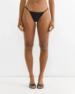 Carolina Bikini Bottom in Black