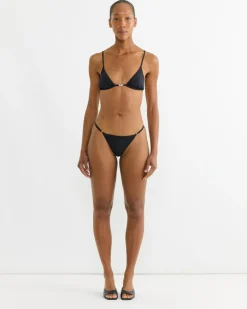Carolina Bikini Top in Black