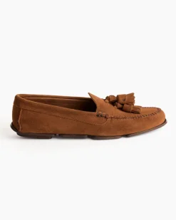 Castalla Driver Loafer in Tabac