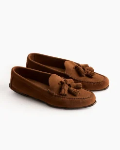 Castalla Driver Loafer in Tabac