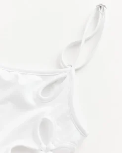 Chilla Petal One Piece in White