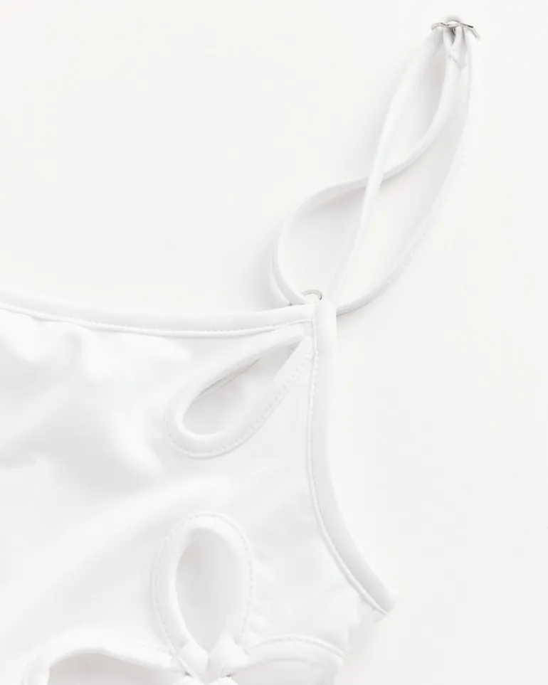 Chilla Petal One Piece in White