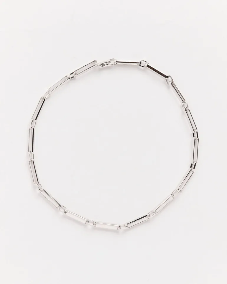 Chiusa Necklace in Silver Tone