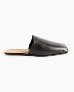 Cigar Slipper in Sombre Satin Bovine