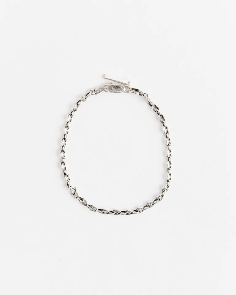 Classic Delicate Chain Bracelet in Sterling Silver