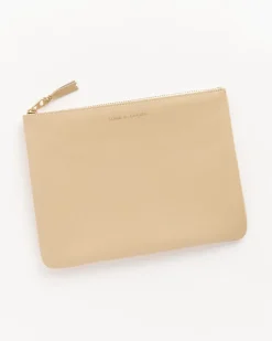 Classic Leather Line Wallet in White