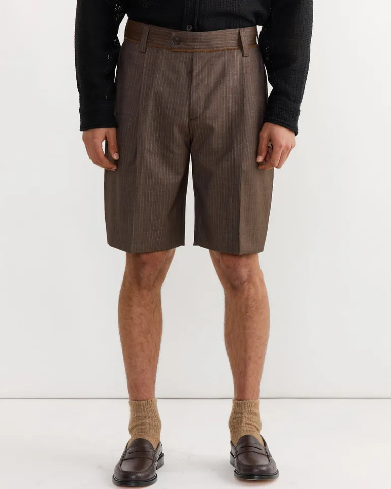 Classic Short in Vintage Stripe