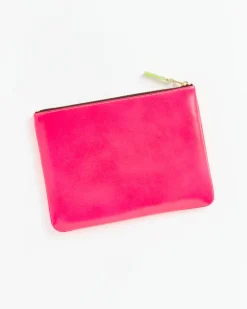 Classic Zip Pouch in Orange/Pink