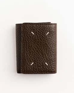 Clip 3 Wallet in Brown