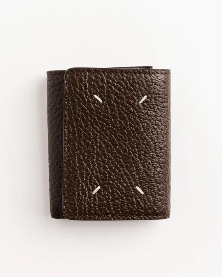 Clip 3 Wallet in Brown
