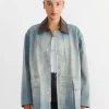 Cotton Duck Blouson in Ash Green