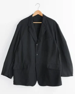 Cotton Duck Jacket in Black