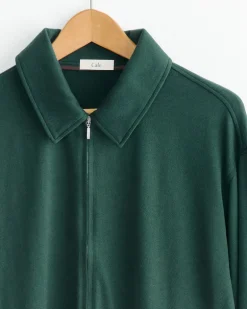 Cotton Jersey in Dark Green