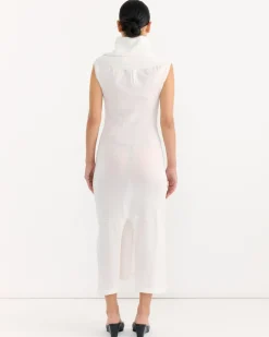 Cover Dress in Bone