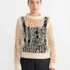 Crewneck in Cream/Beige