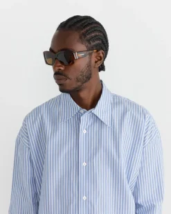 Croisiere Sunglasses in T-Shell/Silver/Brown