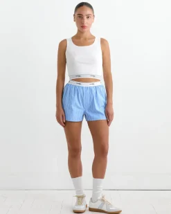 Cropped Tank in White