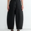 Curved Denim in Black