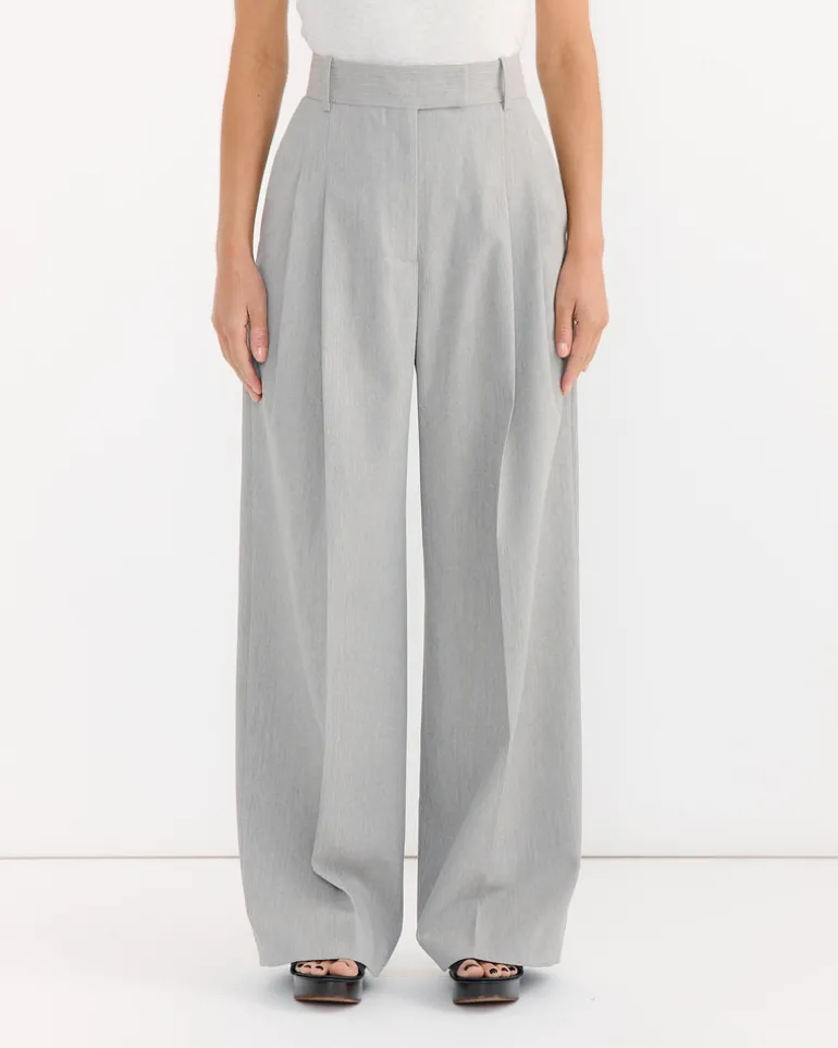 Cymbaria Pant in Grey Brown Melange