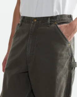 Dad's Fit Painter Pant in Army Green
