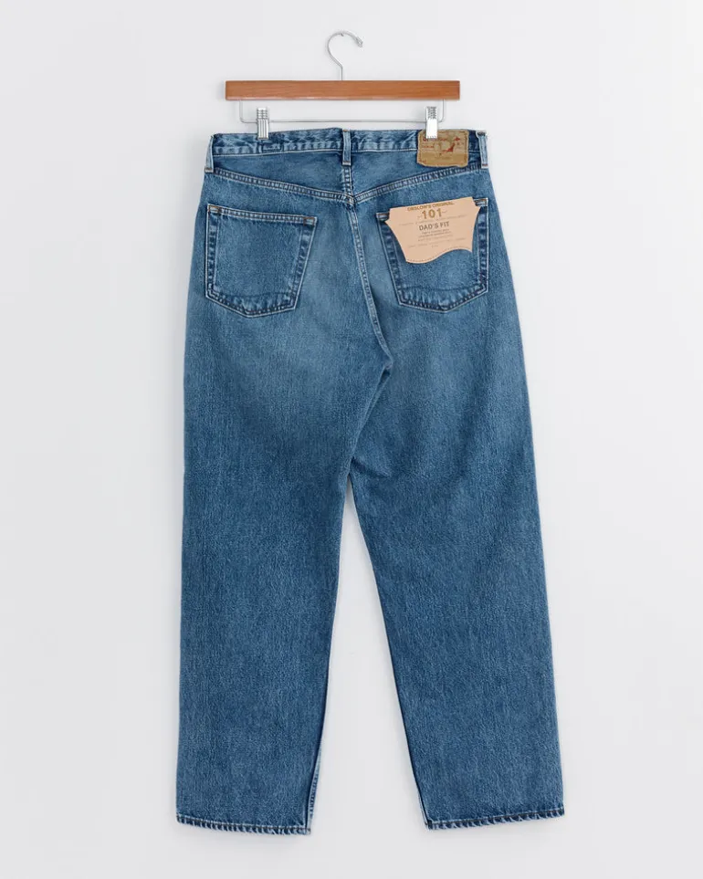 101 Dad's Fit Pant in Denim Used