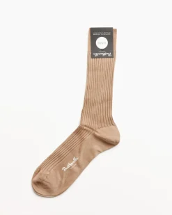 Danvers Short Socks in Light Khaki