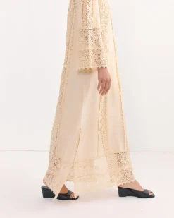 Delane Dress in Soft White