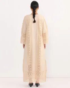 Delane Dress in Soft White