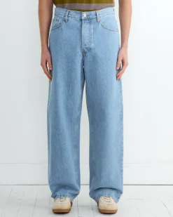 Denim Pant in Light Blue