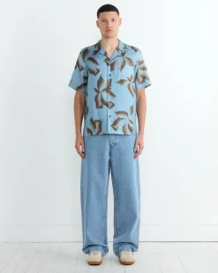 Denim Pant in Light Blue