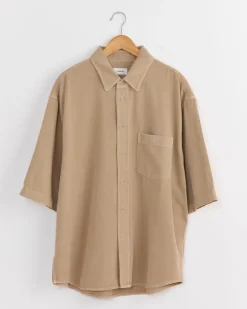 Denim Shirt in Natural Beige