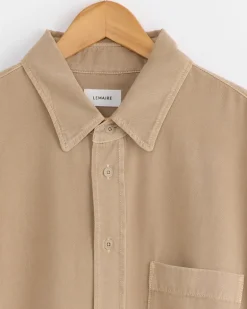 Denim Shirt in Natural Beige