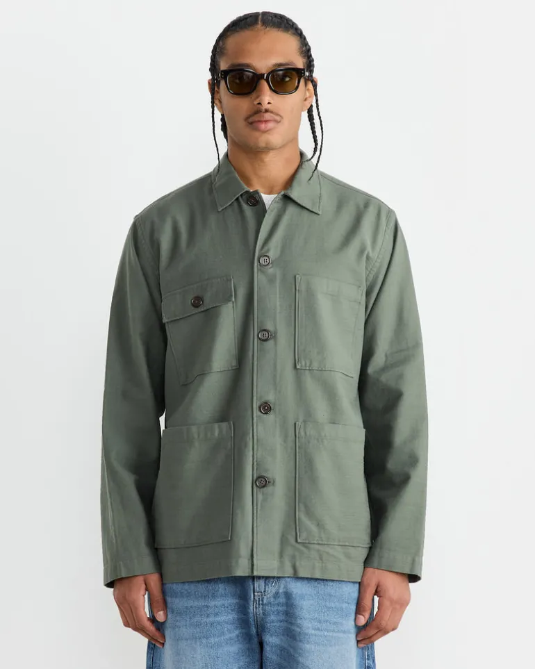 Dockside Jacket in Olive