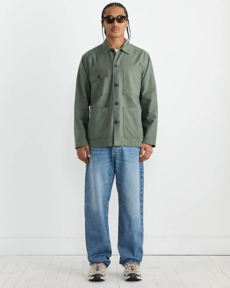 Dockside Jacket in Olive