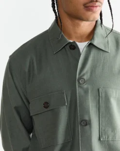 Dockside Jacket in Olive