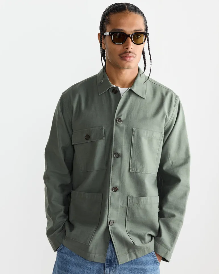 Dockside Jacket in Olive