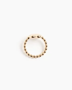 Dolcezza Ring in 14K Gold Plated