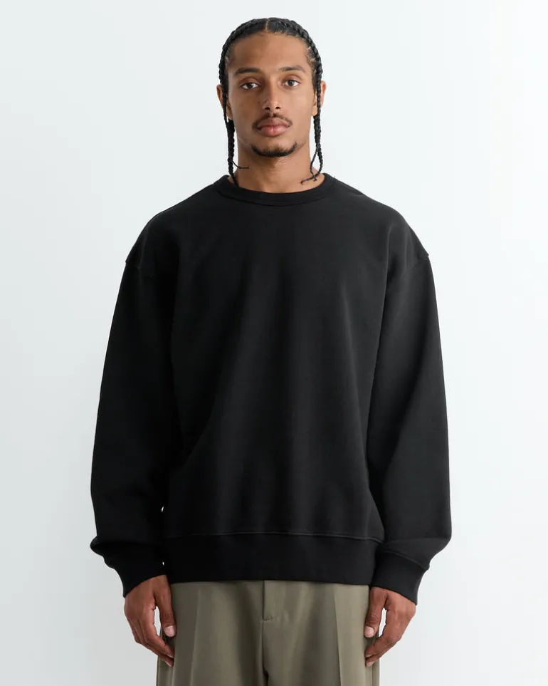 Dolphy Crew in 22oz French Terry Black