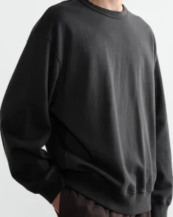 Dolphy Crew in 22oz French Terry Grey